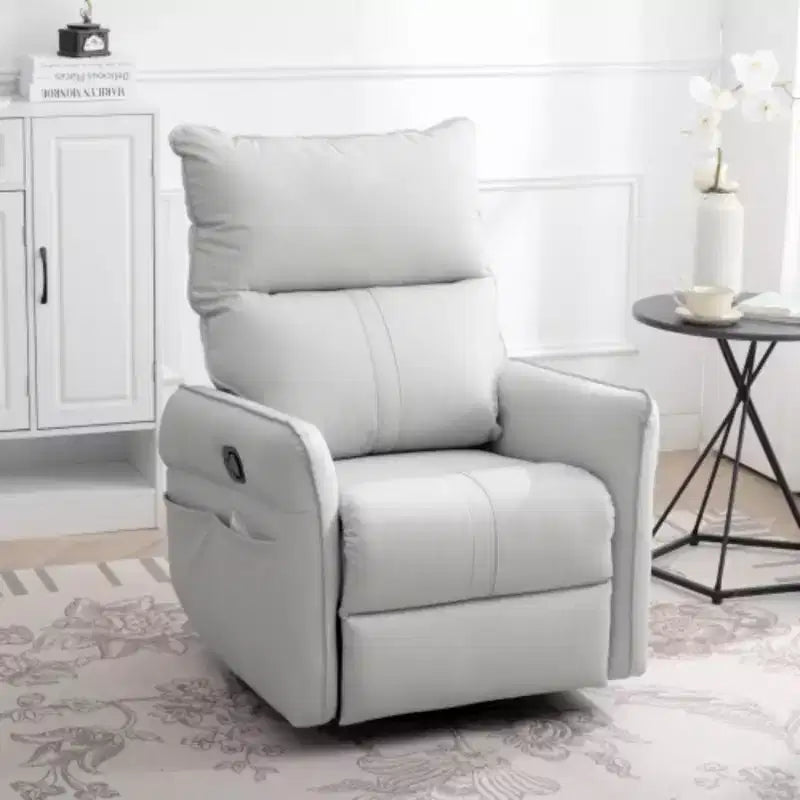 Banc de salle à manger tapissé de tissu gris foncé