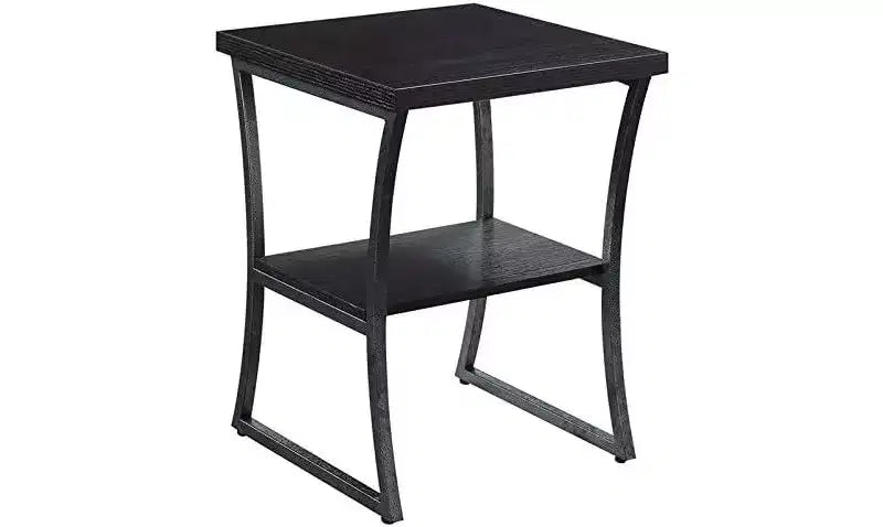 Table d'appoint rectangulaire en métal