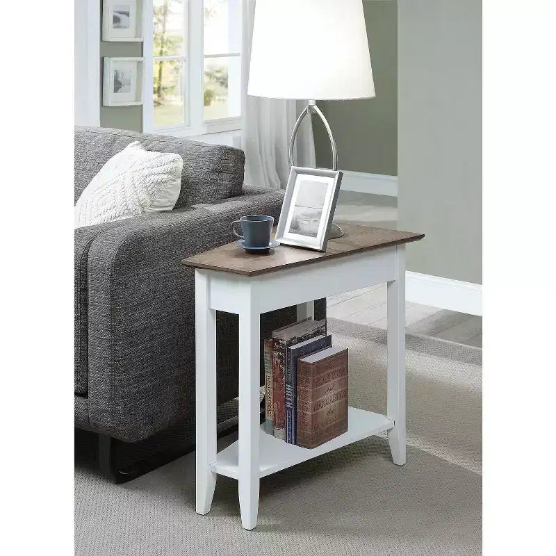 Table d'appoint ronde en bois