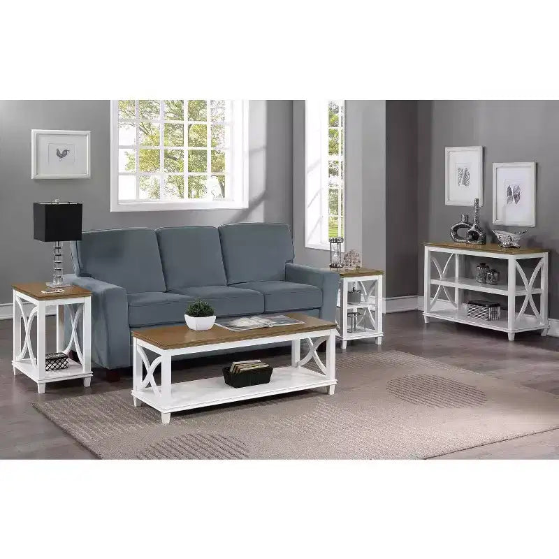 Table d'appoint rectangulaire en bois