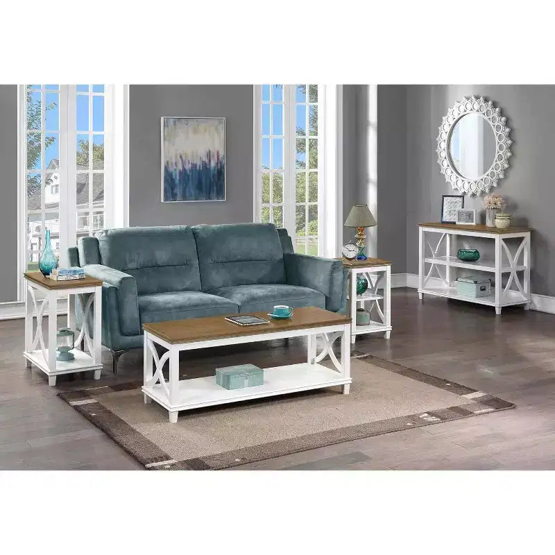 Table d'appoint rectangulaire en bois