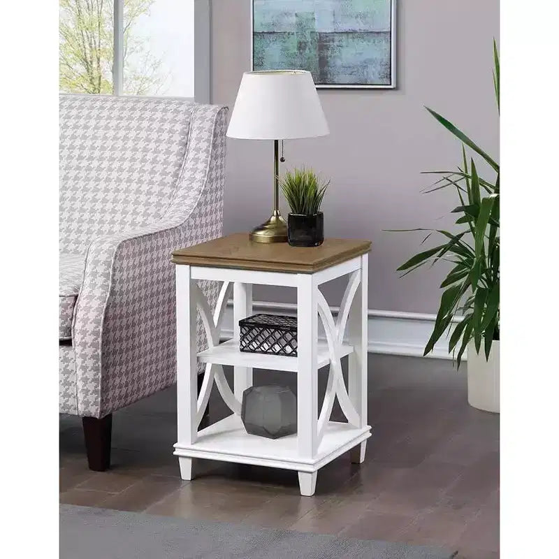 Table d'appoint rectangulaire en bois