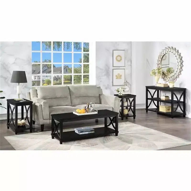 Table d'appoint rectangulaire en bois