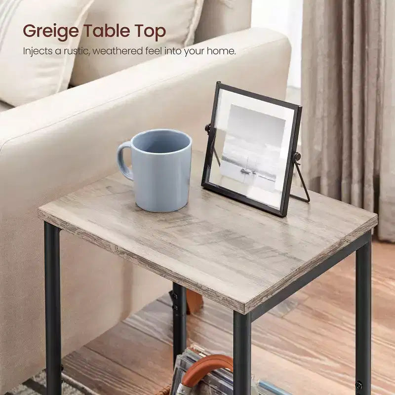 Table d'appoint, Petite table de bout, Table de chevet pour salon, chambre, bureau, salle de bain