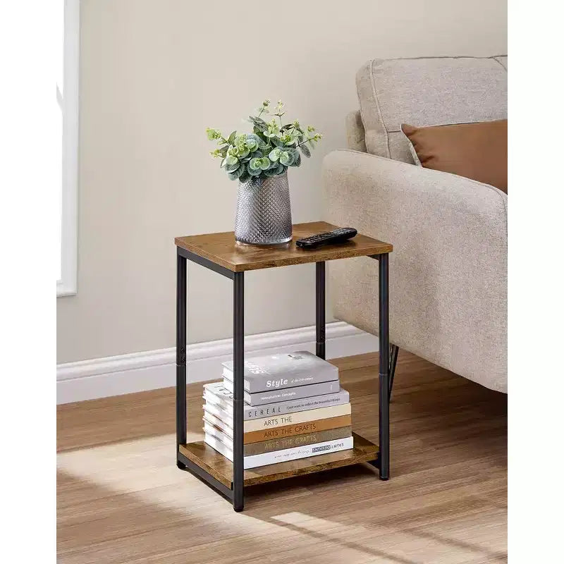 Table d'appoint, Petite table de bout, Table de chevet pour salon, chambre, bureau, salle de bain