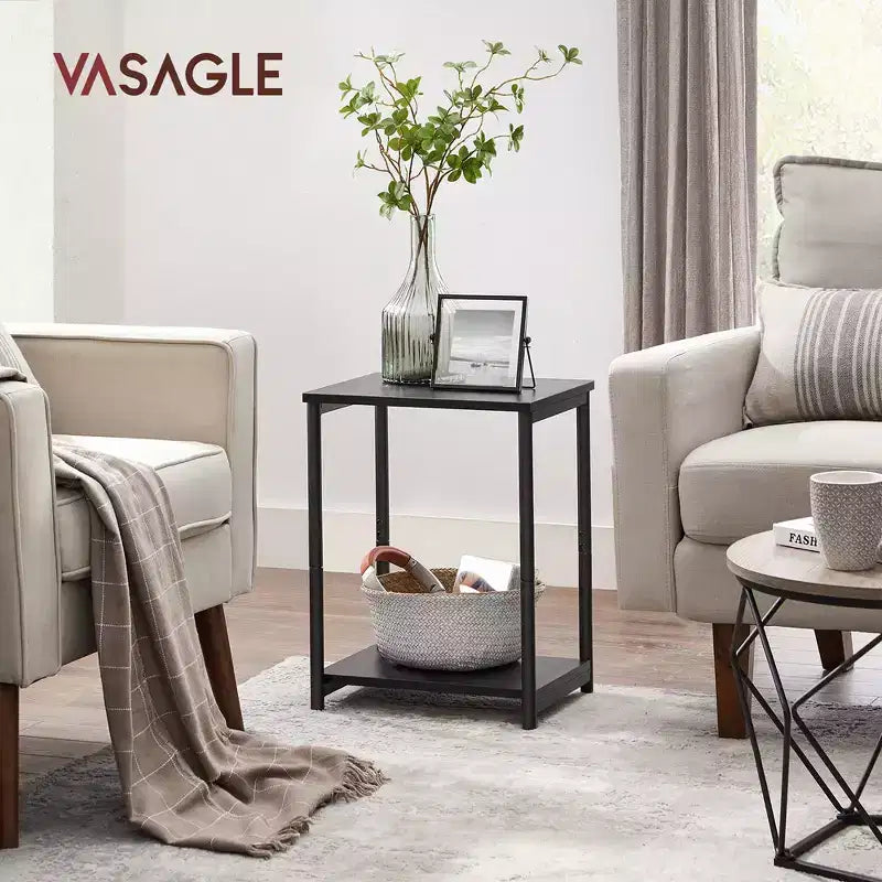 Table d'appoint, Petite table de bout, Table de chevet pour salon, chambre, bureau, salle de bain