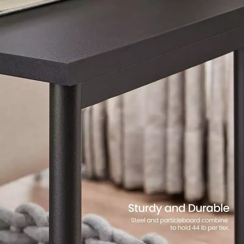 Table d'appoint, Petite table de bout, Table de chevet pour salon, chambre, bureau, salle de bain