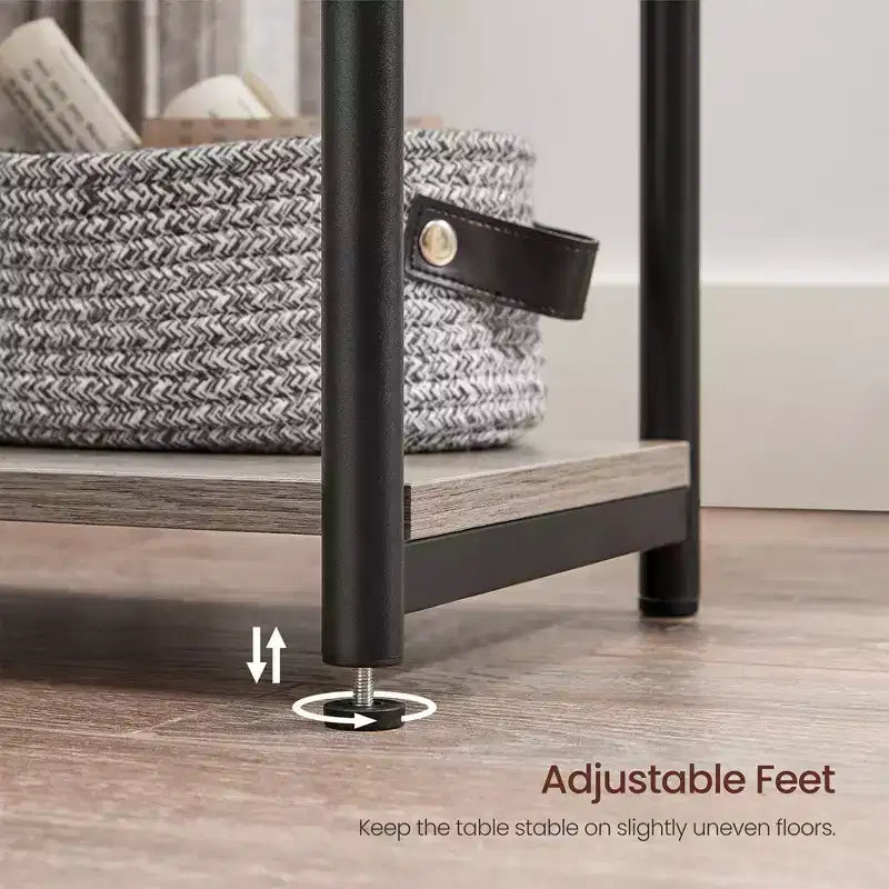 Table d'appoint, Petite table de bout, Table de chevet pour salon, chambre, bureau, salle de bain