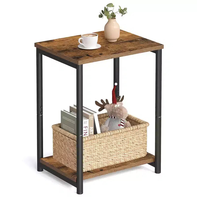 Table d'appoint, Petite table de bout, Table de chevet pour salon, chambre, bureau, salle de bain
